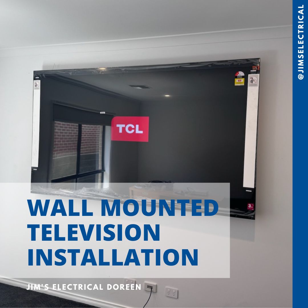 Wall Mounted Television Installation